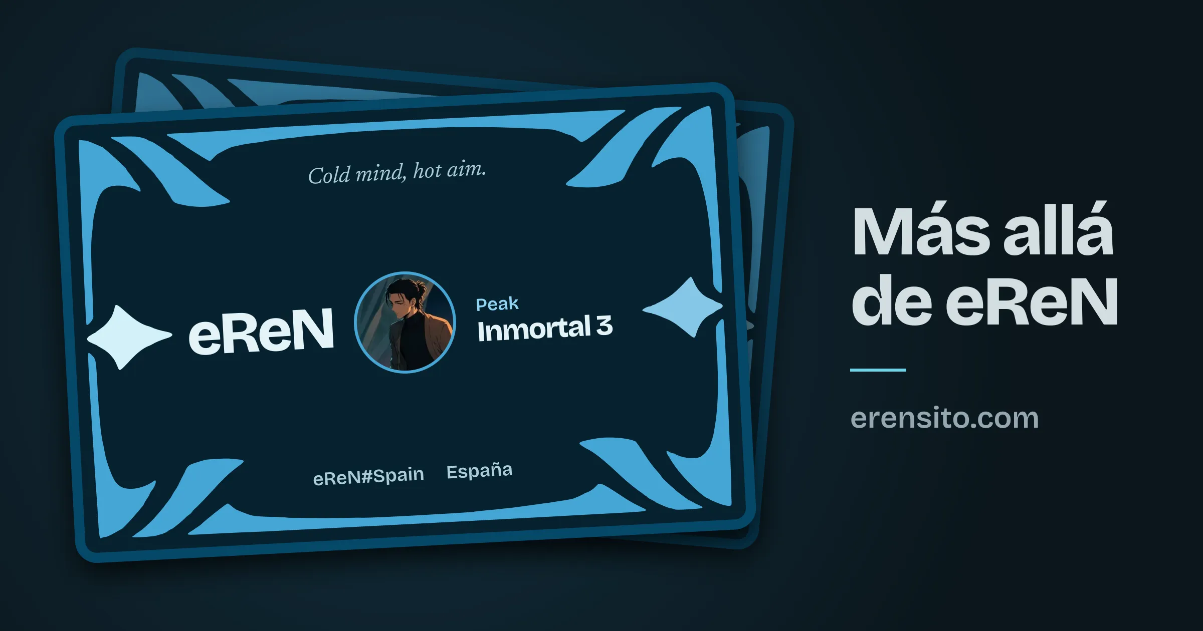 Miniatura de erensito.com con la tarjeta de jugador de eReN